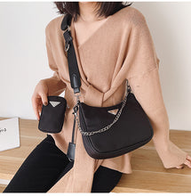 Load image into Gallery viewer, Shoulder Strap Bag Women Black
