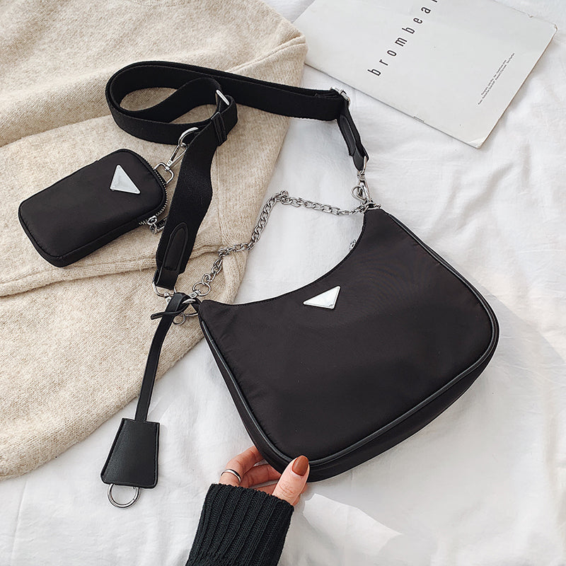 Shoulder Strap Bag Women Black